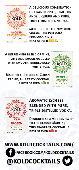Flyer Design by NCDuffy for KÖLD Cocktails | Design: #3743145
