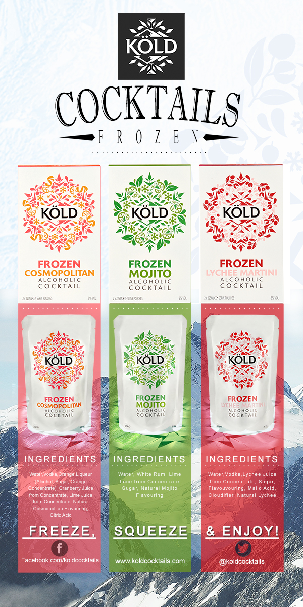 Flyer Design by SFD  for KÖLD Cocktails | Design #3773719