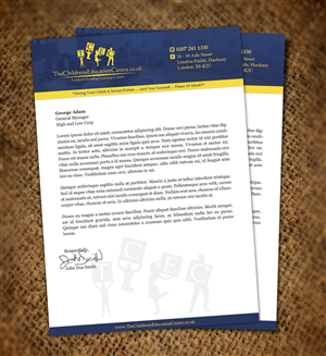 Letterhead Design by Nelsur for TheChildrensEducationCentre.co.uk | Design: #3795722