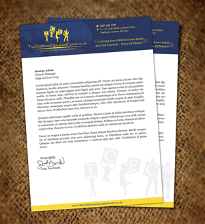 Letterhead Design by Nelsur for TheChildrensEducationCentre.co.uk | Design: #3795830