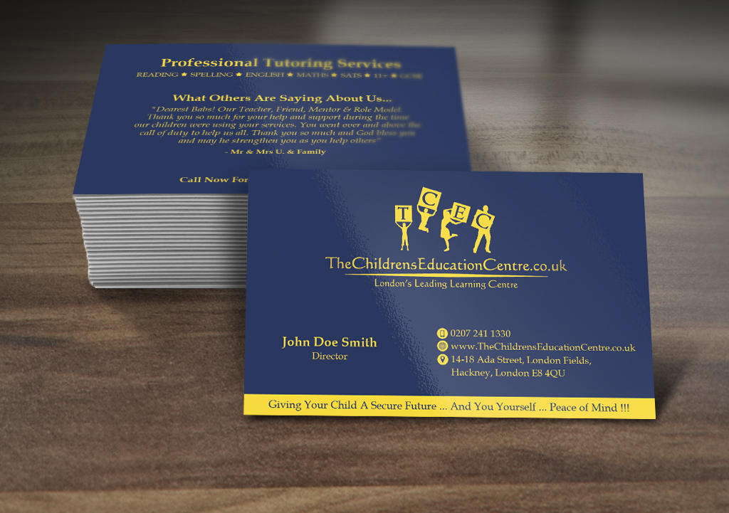 Briefkopf-Design von Nelsur für TheChildrensEducationCentre.co.uk | Design #3892202