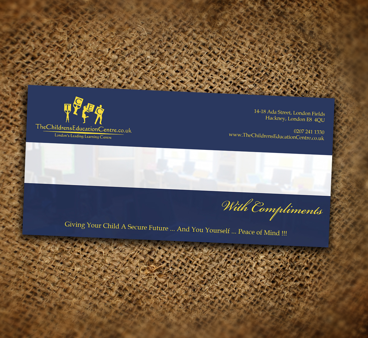 Letterhead Design by Nelsur for TheChildrensEducationCentre.co.uk | Design #3892218