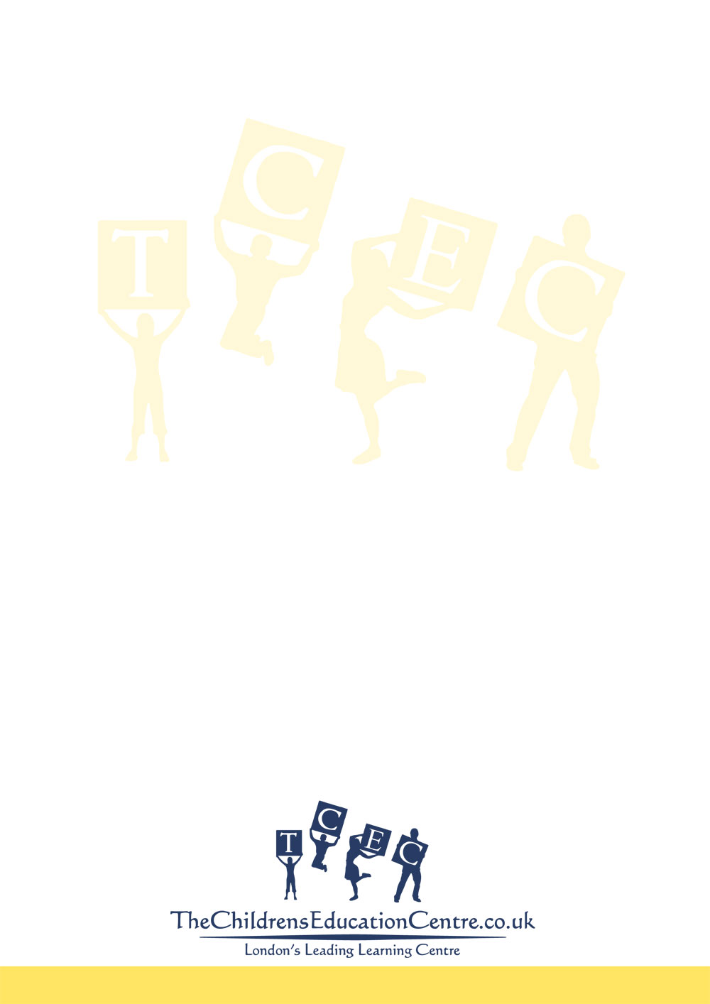 Letterhead Design by Rob Rooker for TheChildrensEducationCentre.co.uk | Design #3751379