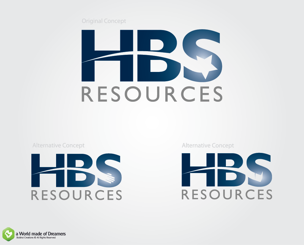 Logo Design by Bolshoi Creations for HBS Resources | Design #3802631