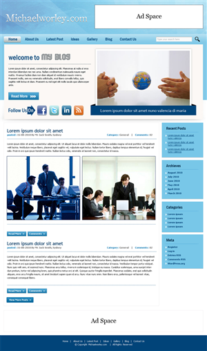Wordpress Design by Expert Designer