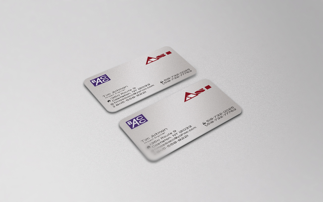 Design de Carte de Visite par mihalceart pour ASI/BACC JV | Design #3752302