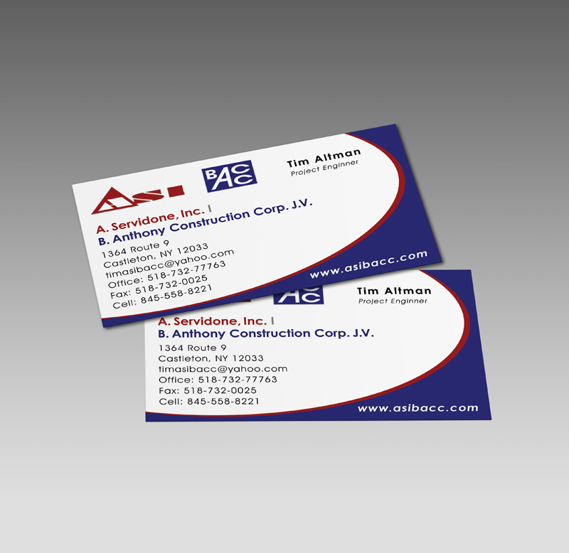 Diseño de Tarjeta de Presentación por Memorylane para ASI/BACC JV | Diseño #3783156