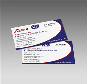Diseño de Tarjeta de Presentación por Memorylane para ASI/BACC JV | Diseño: #3783156