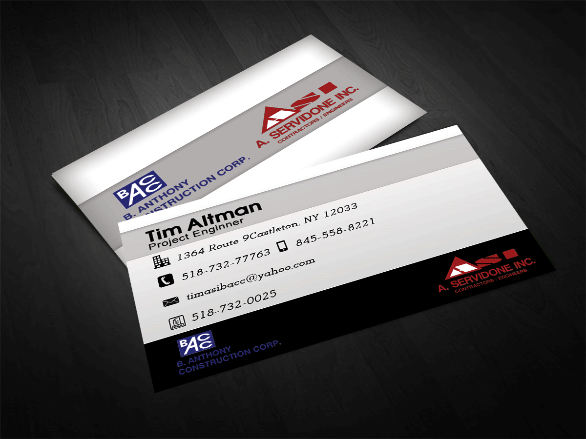 Design de Carte de Visite par Riz' pour ASI/BACC JV | Design #3750905