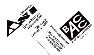 Business Card Design by Niladri Sarkar