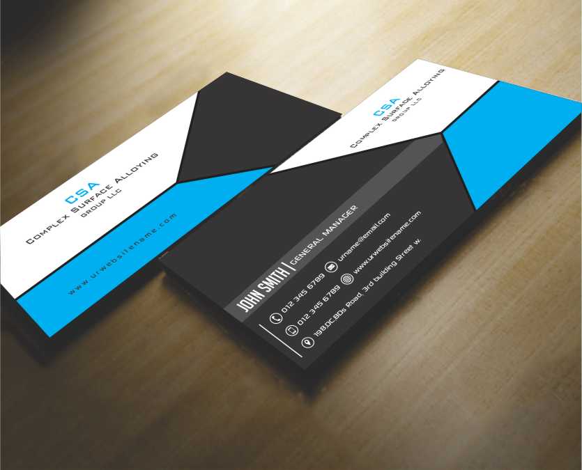 Business Card Design by AwsomeD for CSA GROUP LLC. | Design #3746577