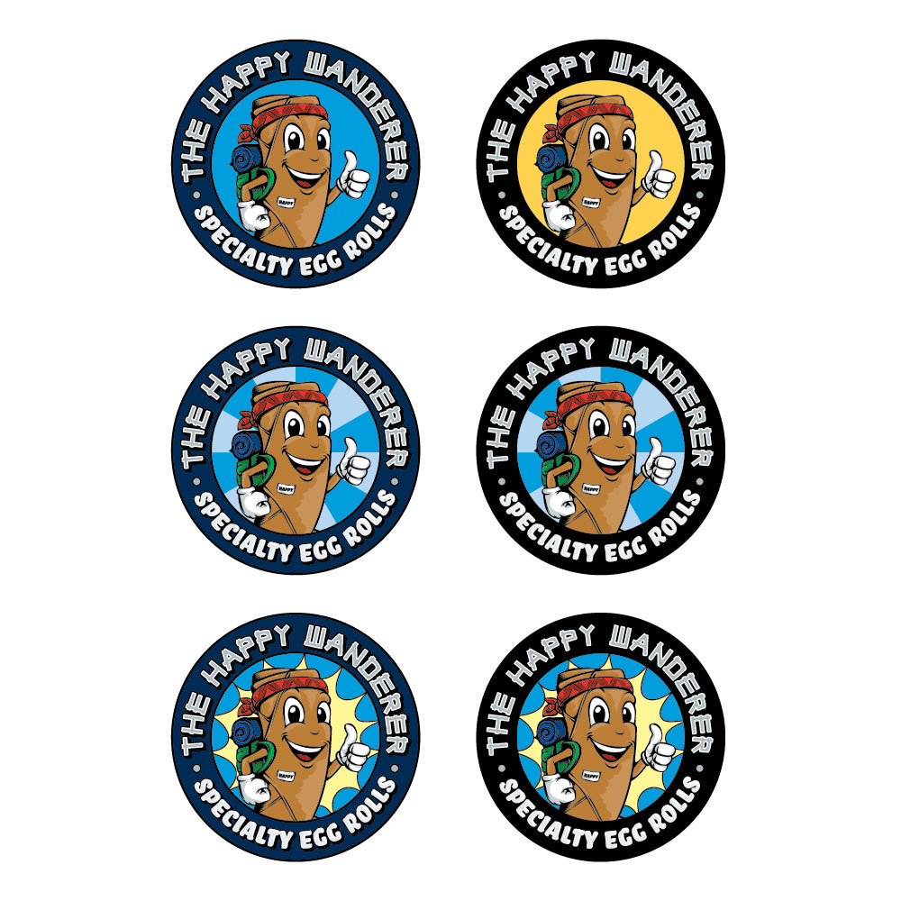 Logo Design by Oct-O-Ray Design for The Happy Wanderer | Design #3784265