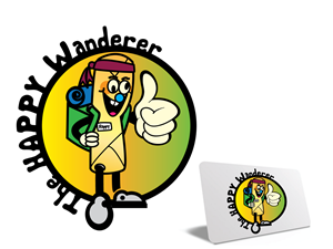 Logo Design by anod for The Happy Wanderer | Design: #3751415