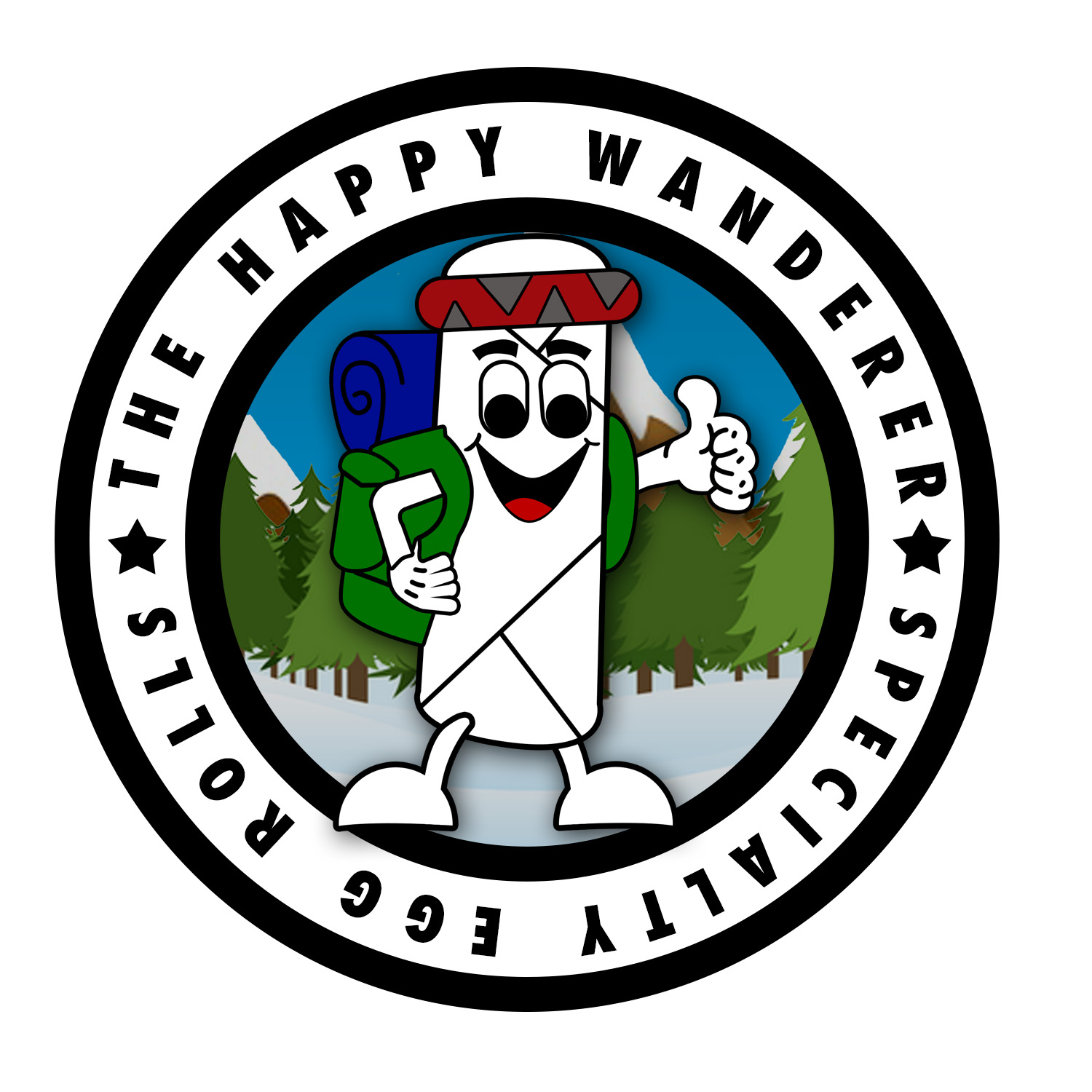 Logo Design by Grvphic Dxsign for The Happy Wanderer | Design #3768569