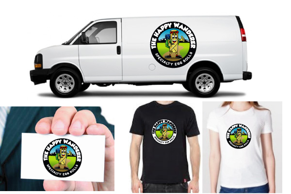 Logo Design by czadesign for The Happy Wanderer | Design #3790111