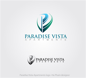 Paradise Vista Apartments | Logo Design by Hana
