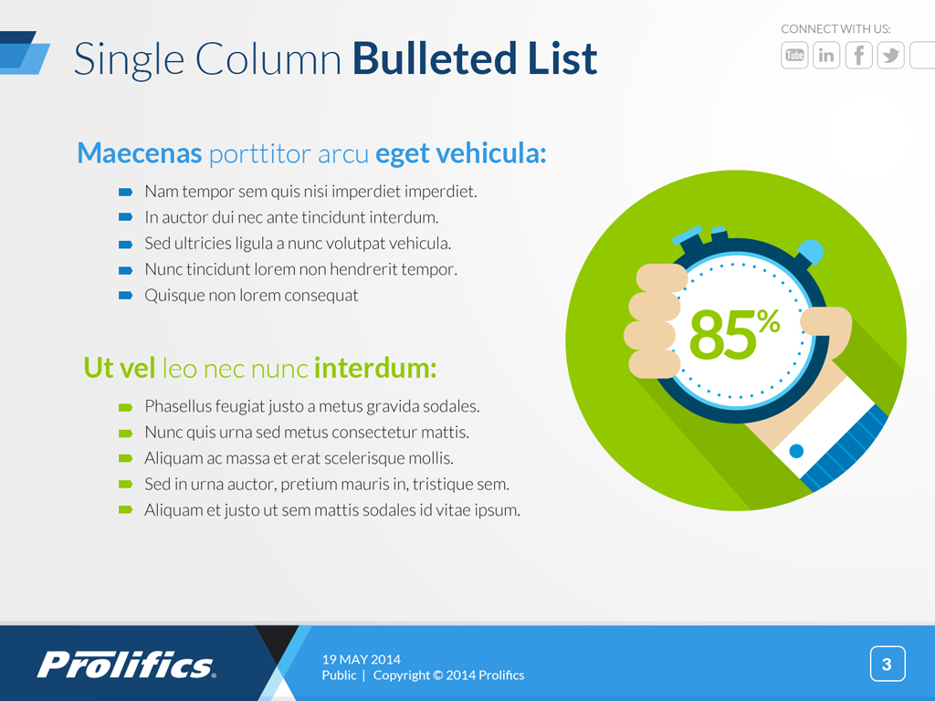 PowerPoint Design by Ayzeek for Prolifics | Design #3761313
