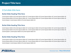 PowerPoint-Design von Best Design Hub für Prolifics | Design: #3748680