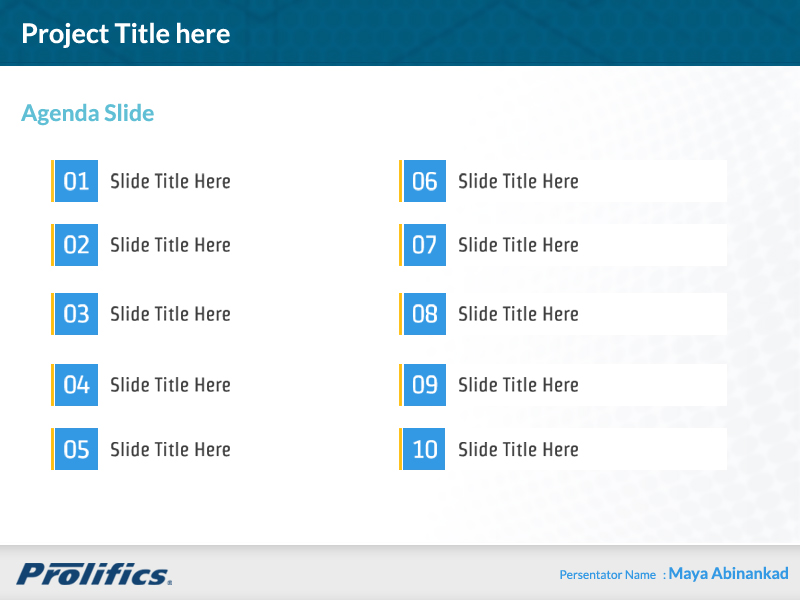 PowerPoint Design by Best Design Hub for Prolifics | Design #3748745