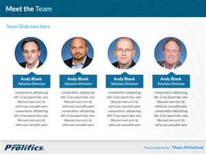 PowerPoint-Design von Best Design Hub für Prolifics | Design: #3748755