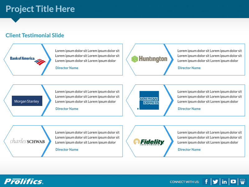 PowerPoint-Design von Best Design Hub für Prolifics | Design #3751837