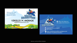 Travel Dreams and fun Business card | Business Card Design by Hana