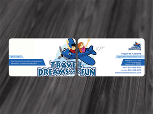 Travel Dreams and fun Business card | Business Card Design by diRtY.EMM