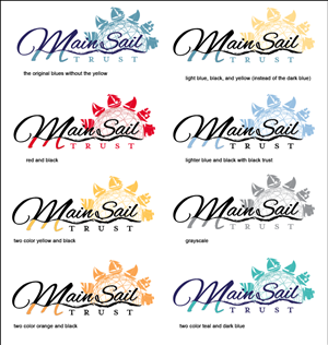 Logo Design by emilyrosehopper for Main Sail Trust | Design: #987513