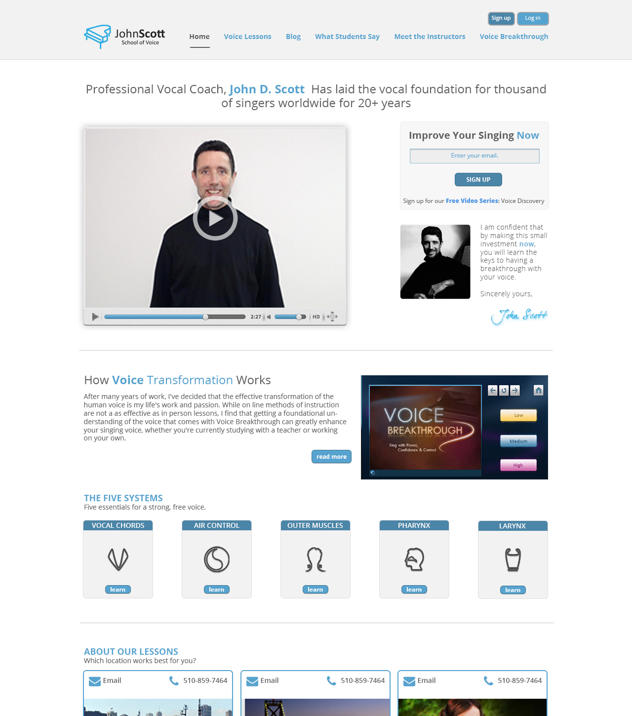 Web Design by franco for JDSVoice | Design #3772574