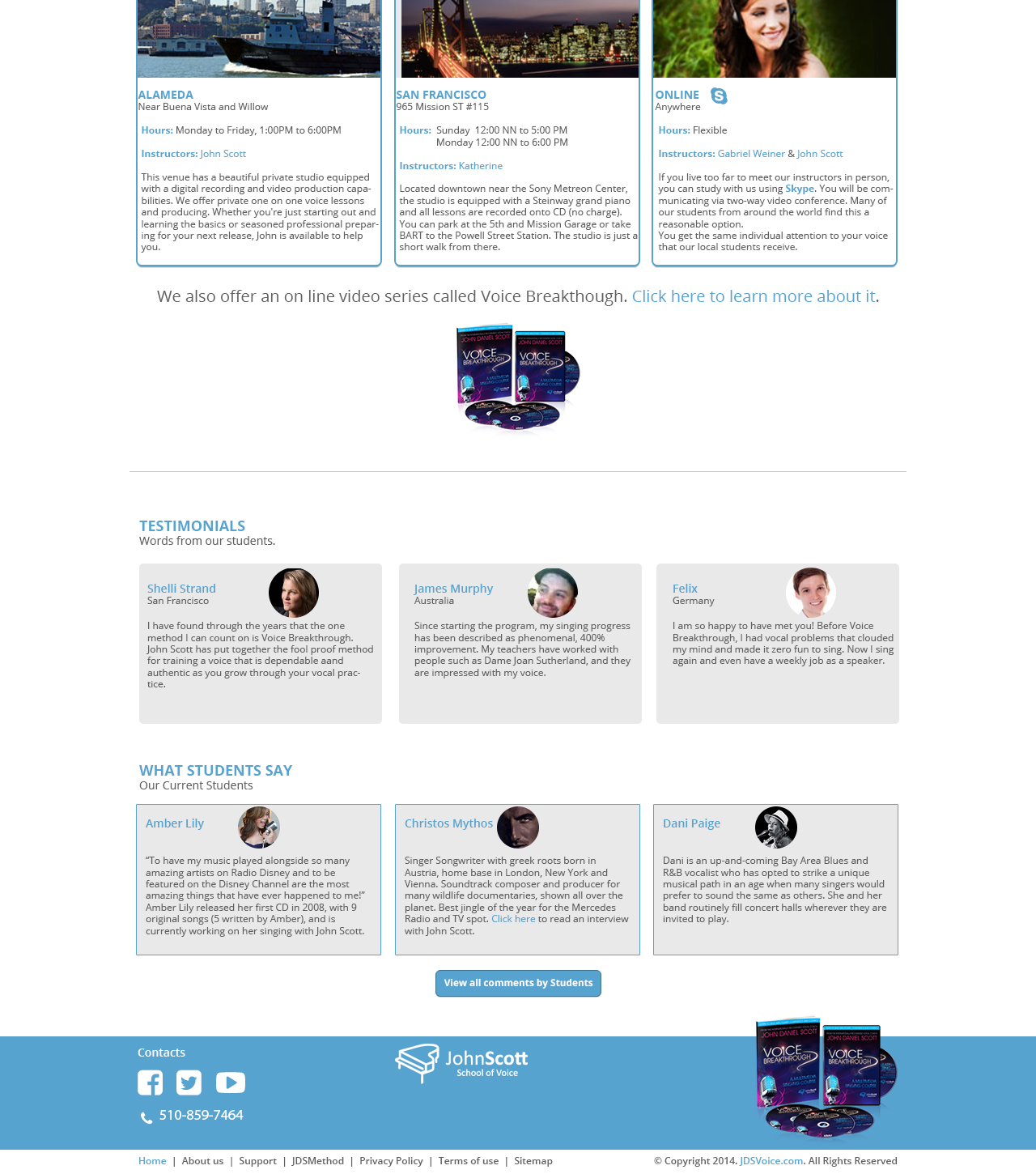 Web Design by franco for JDSVoice | Design #3772588
