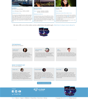 Web Design by franco for JDSVoice | Design #3772588
