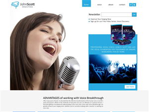 Web Design by RedOne22 for JDSVoice | Design: #3758061