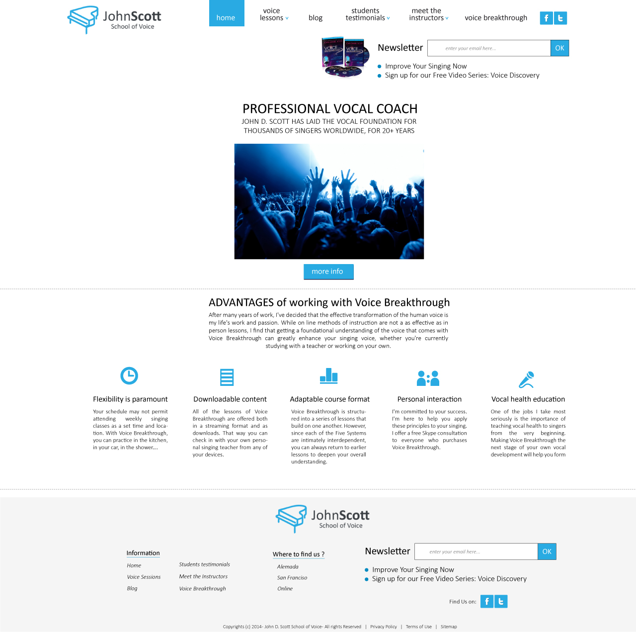 Web Design by RedOne22 for JDSVoice | Design #3771076
