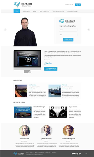 Web Design by pb for JDSVoice | Design: #3757093