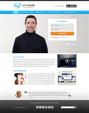 Web Design by pb for JDSVoice | Design: #3757102