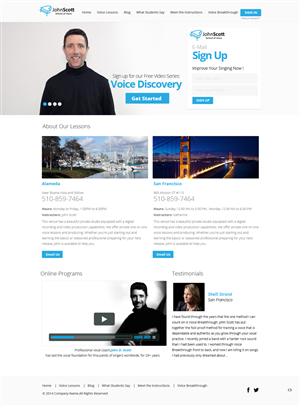 Web Design by pb for JDSVoice | Design: #3762644