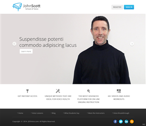 Web Design by pb for JDSVoice | Design: #3763782