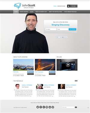 Web Design by pb for JDSVoice | Design: #3796336