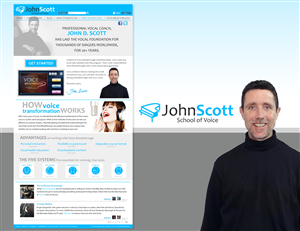 Web Design by Strawberry Girl for JDSVoice | Design: #3798499