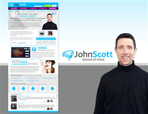 Web Design by Strawberry Girl for JDSVoice | Design: #3818099