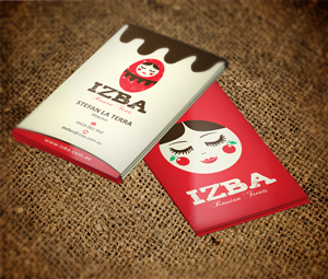 Business Cards for a unique Russian patisserie | Diseño de Tarjeta de Presentación por MT