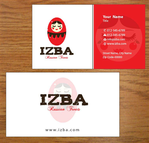 Business Card Design by Joy16589 for Izba | Design: #3781034