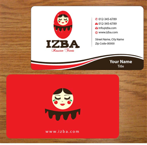 Business Card Design by Joy16589 for Izba | Design: #3781592
