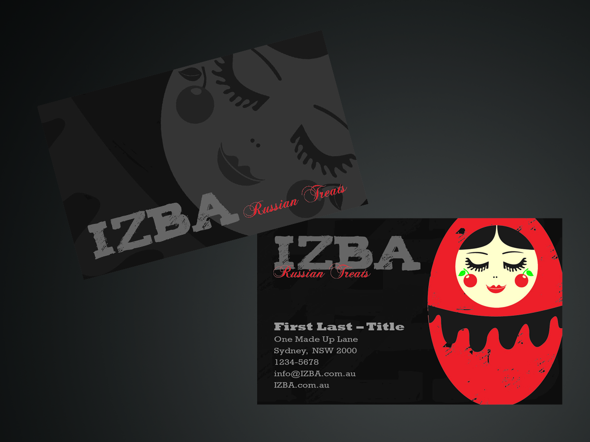 Visitenkarten-Design von Pohler Creative für Izba | Design #3795818