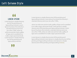 Design de PowerPoint par moreslides pour Discovery Associates, LLC | Design : #3828702