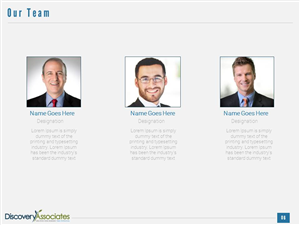 Design de PowerPoint par moreslides pour Discovery Associates, LLC | Design : #3855880