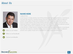Design de PowerPoint par moreslides pour Discovery Associates, LLC | Design : #3855881