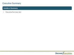 Design de PowerPoint par megbrinley pour Discovery Associates, LLC | Design : #3820114