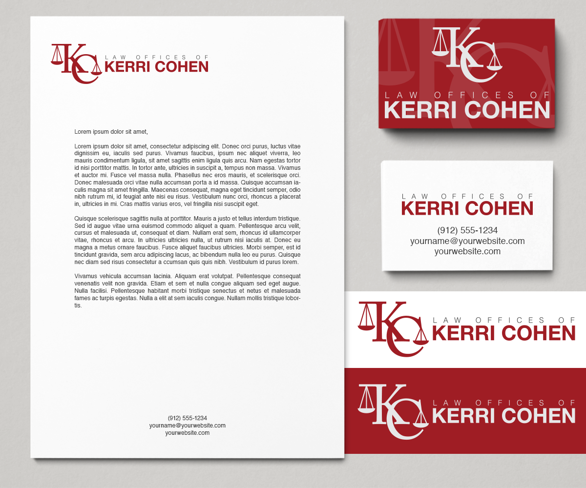 Design de Logo par Yrreb pour The Law Offices of Kerri Cohen | Design #3789616