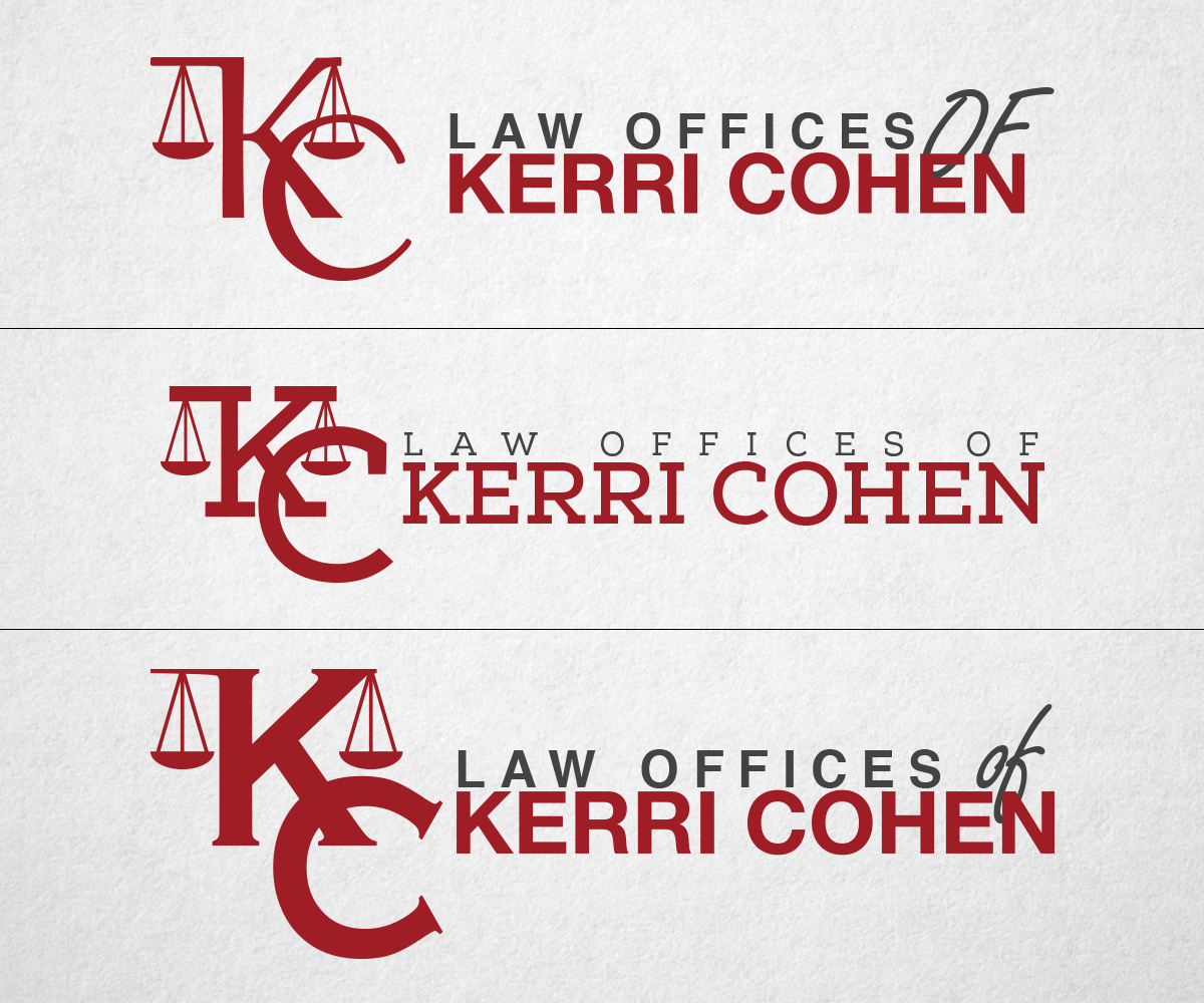 Design de Logo par Yrreb pour The Law Offices of Kerri Cohen | Design #3806325